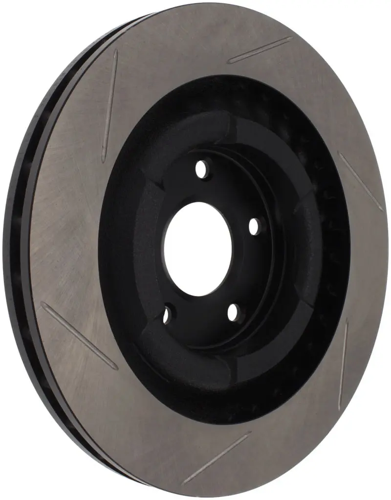 Stoptech Power Slot 06-10 Chevrolet Corvette Front Right Slotted Rotor 1