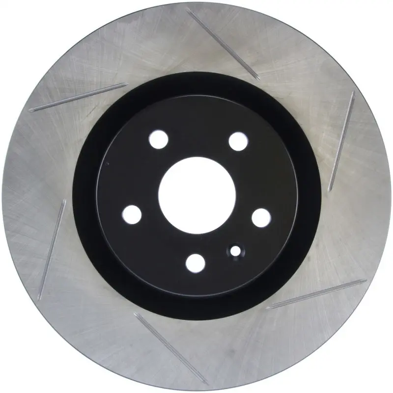 Stoptech Power Slot 10 Camaro Ss 8Cyl / 09 Pontiac G8 Gxp Front Left Slotted Rotor 1