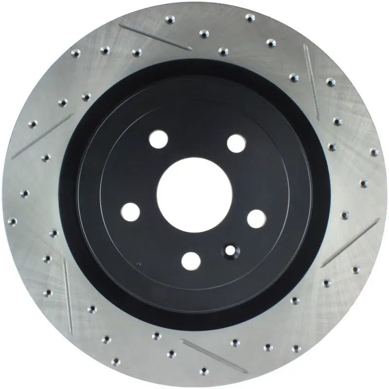 Stoptech Slotted & Drilled Sport Brake Rotor 1