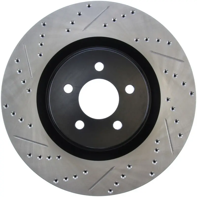 Stoptech Slotted & Drilled Sport Brake Rotor 1
