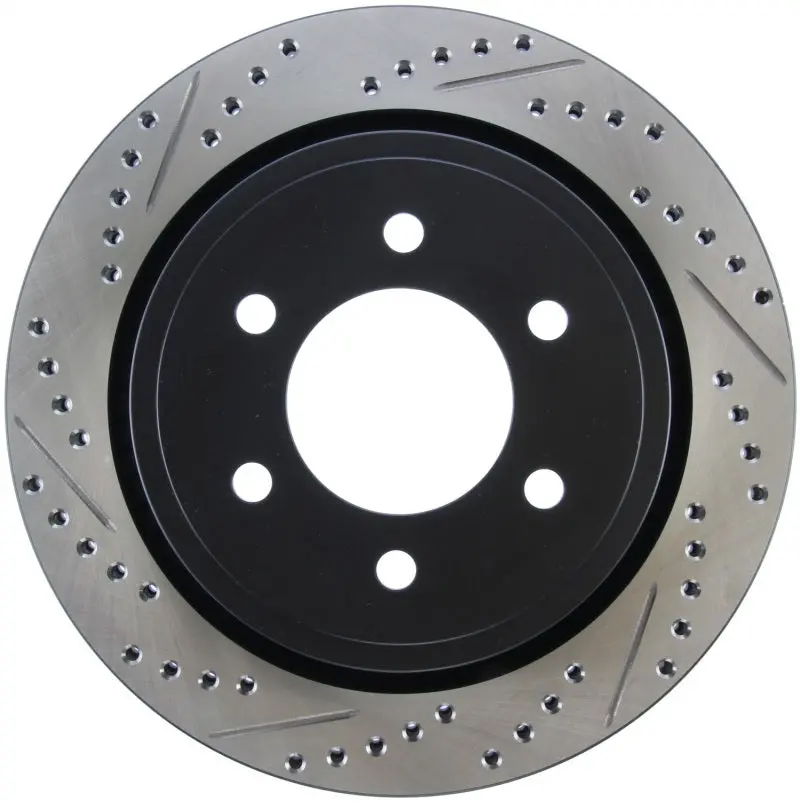 Stoptech Slotted & Drilled Sport Brake Rotor 1