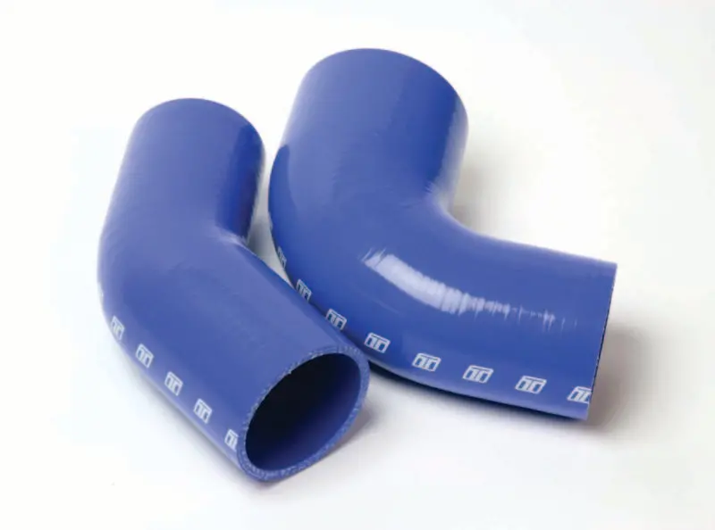 Turbosmart 90 Reducer Elbow 2.0-2.5 - Blue 1