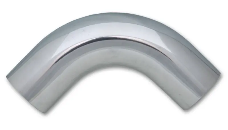 Vibrant 2.5In O.D. Universal Aluminum Tubing (90 Degree Bend) - Polished 2