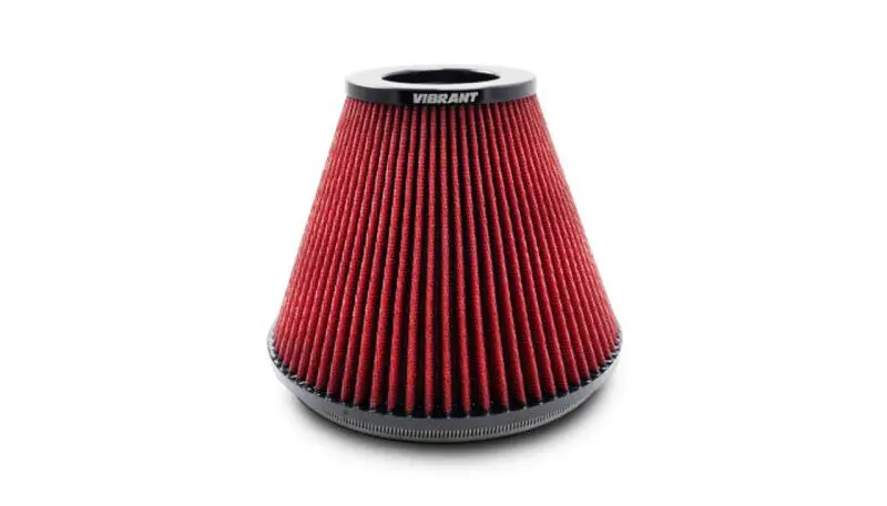 Vibrant 8.75In Inlet I.D. X 8.50In Height Bellmouth Velocity Stack Classic Performance Air Filter 1