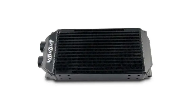 Vibrant Double Pass Oil Cooler Assembly 6In X 10In X 2In 1