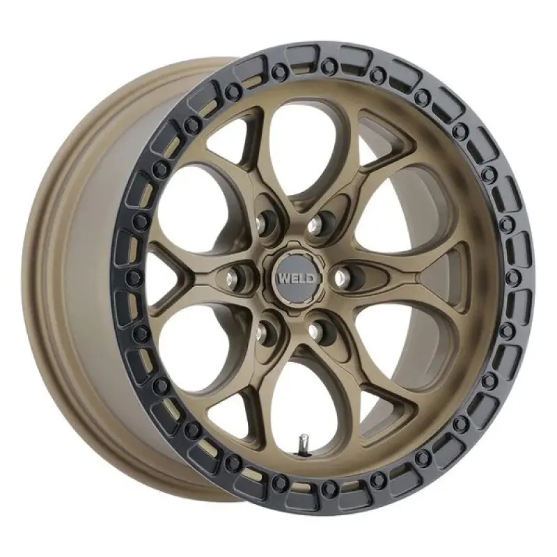 Weld 17X9 Ledge 6 6X139.7 Et00 Bs 5.00 Satin Brz / Satin Blk Ring 106.1 1
