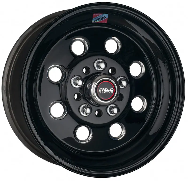 Weld Draglite 15X10/ 5X4.5 /4.75 Bp / 7.5In Bs Gloss Black Wheel - Non-Beadlock 1