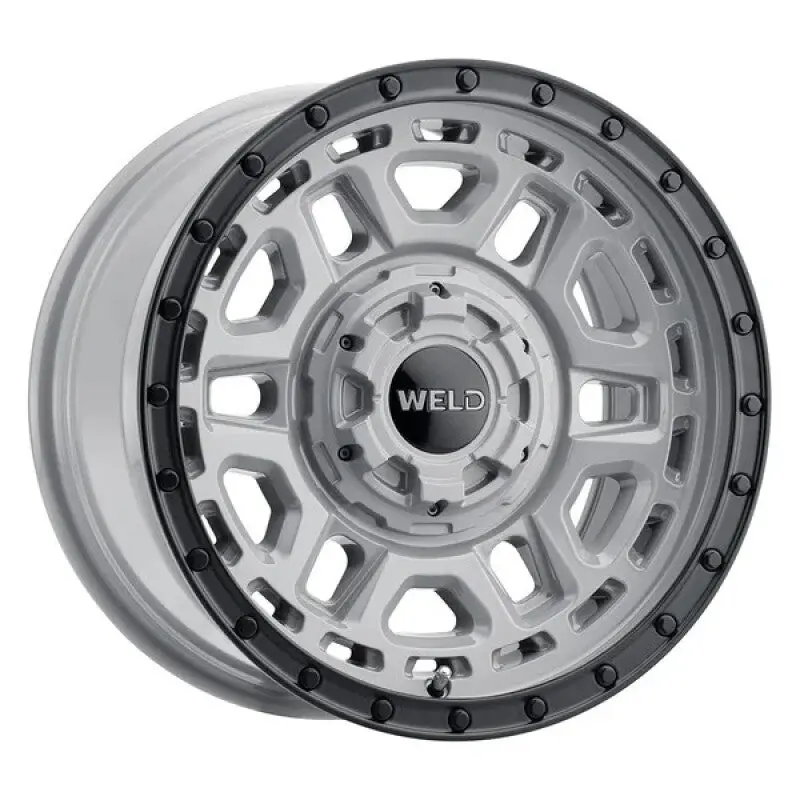 Weld Off-Road Crux 17X9in / 5X114.3 Bp / Et 0 / 78.1Mm Bore - Gloss Armor Gray / Satin Black Wheel 1