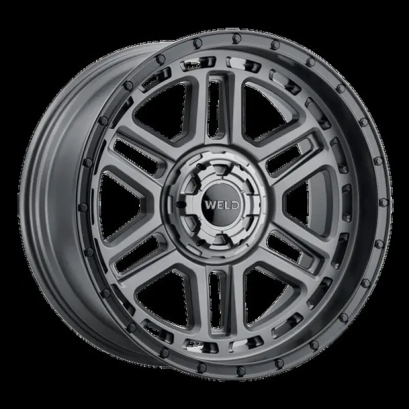Weld Off-Road Crux 20X9in / 6X135 Bp / Et +20 / 106.1Mm Bore - Satin Gunmetal / Satin Black Wheel 1