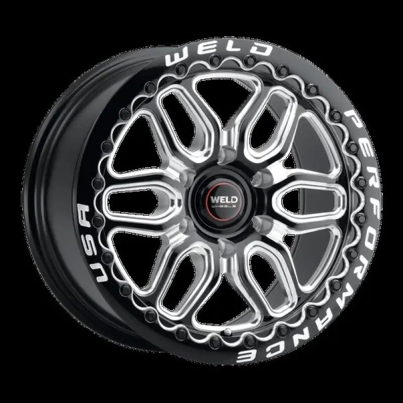 Weld Racing 20X10 Laguna 6 Bead Lock 6X135 Et38 Bs7.00 Gloss Blk Mil Dia 87.1 1