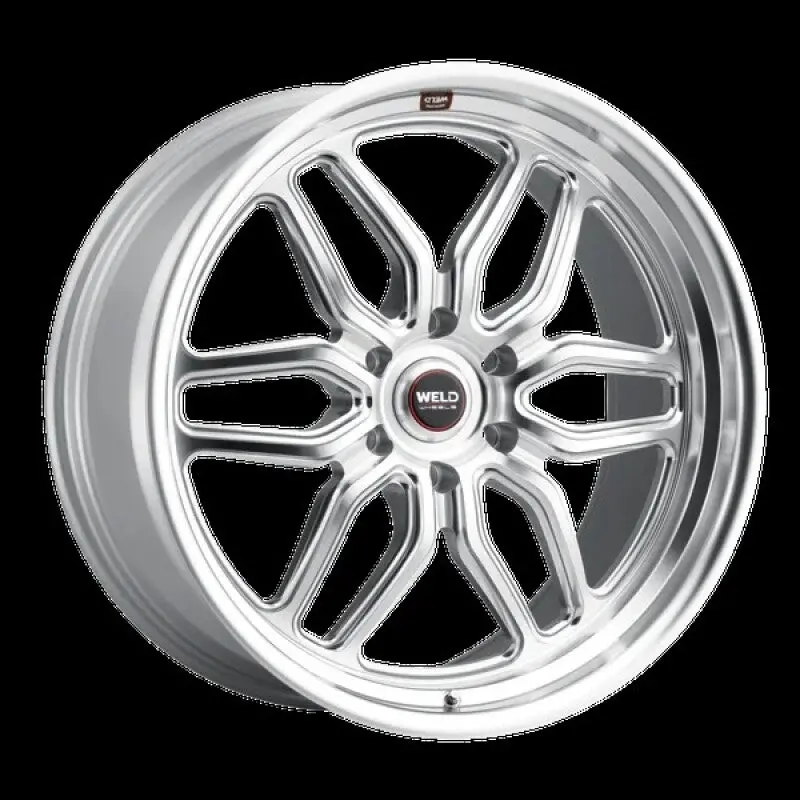 Weld Racing 22X9.5 Laguna 6 6X135 Et25 Bs6.23 Gloss Silver Machine 87.1 1