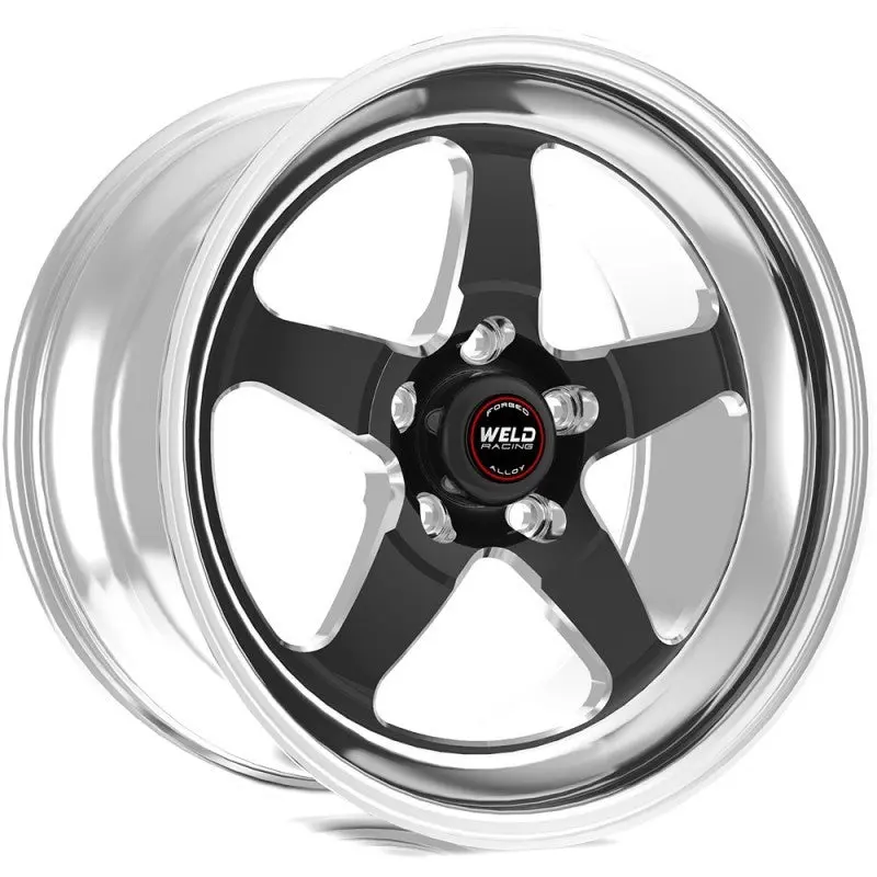 Weld S71 15X10 / 5X4.5 Bp / 8.5In. Bs Black Wheel (Low Pad) - Non-Beadlock 1