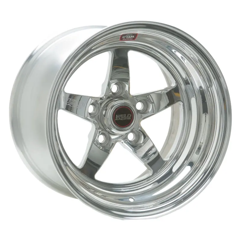 Weld S71 15X11.33 / 5X4.5 Bp / 5.5In. Bs Polished Wheel (Low Pad) - Non-Beadlock 1