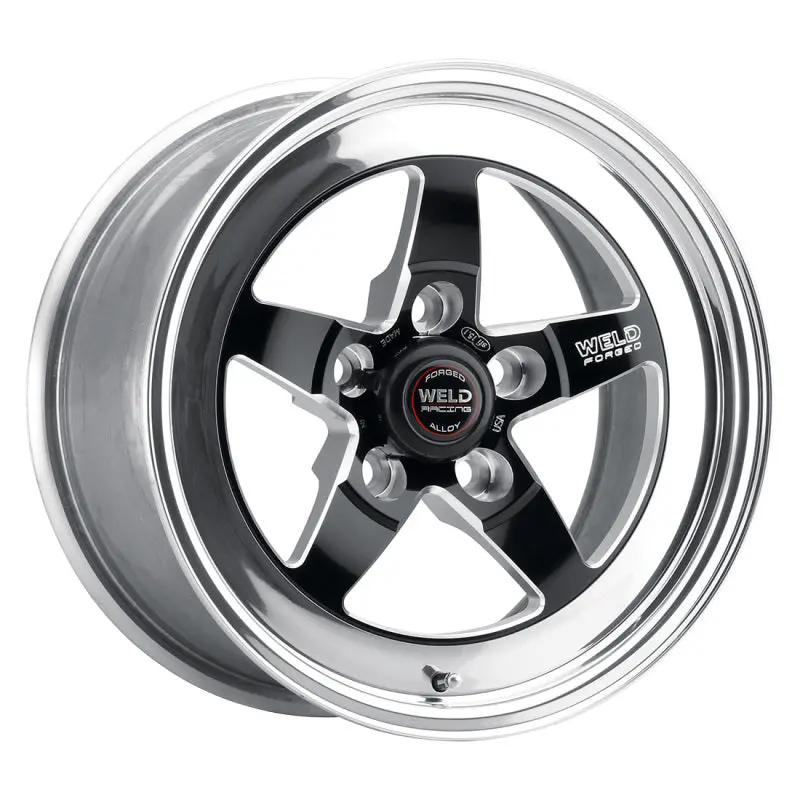 Weld S71 15X11.33 / 5X4.5 Bp / 6.5In. Bs Black Wheel (Low Pad) - Non-Beadlock 2
