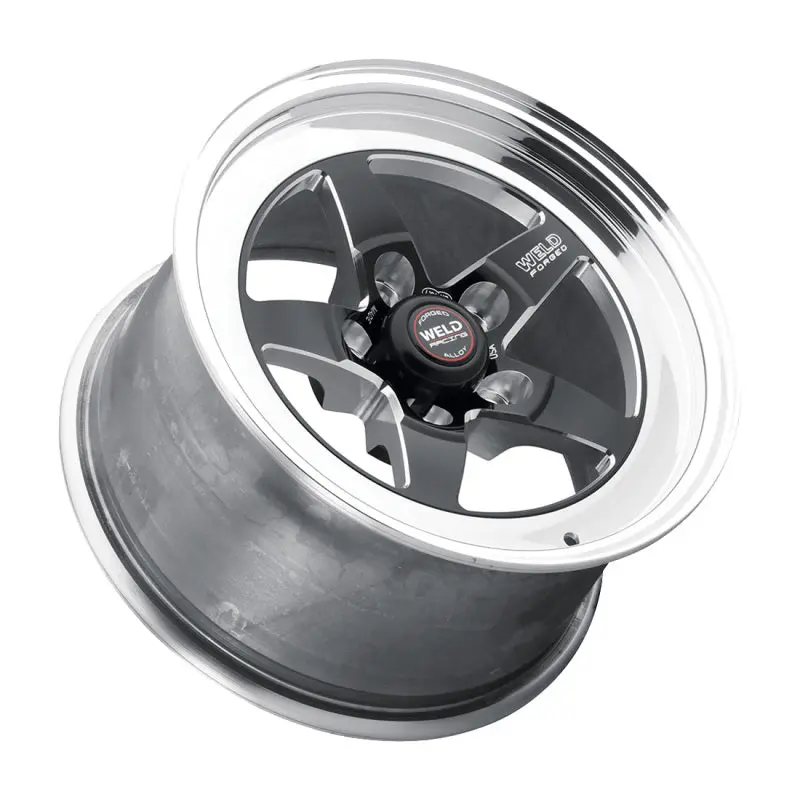 Weld S71 15X8 / 5X5 Bp / 6.5In. Bs Black Wheel (Low Pad) - Non-Beadlock 2