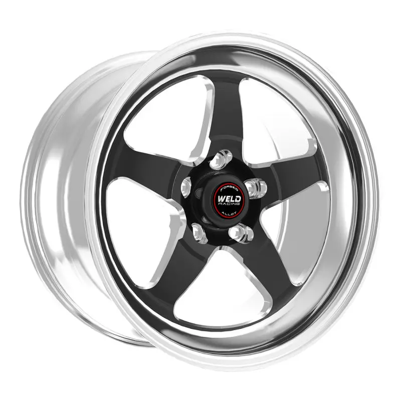 Weld S71 17X10 / 5X4.75 Bp / 4.8In. Bs Black Wheel (Medium Pad) - Non-Beadlock 2