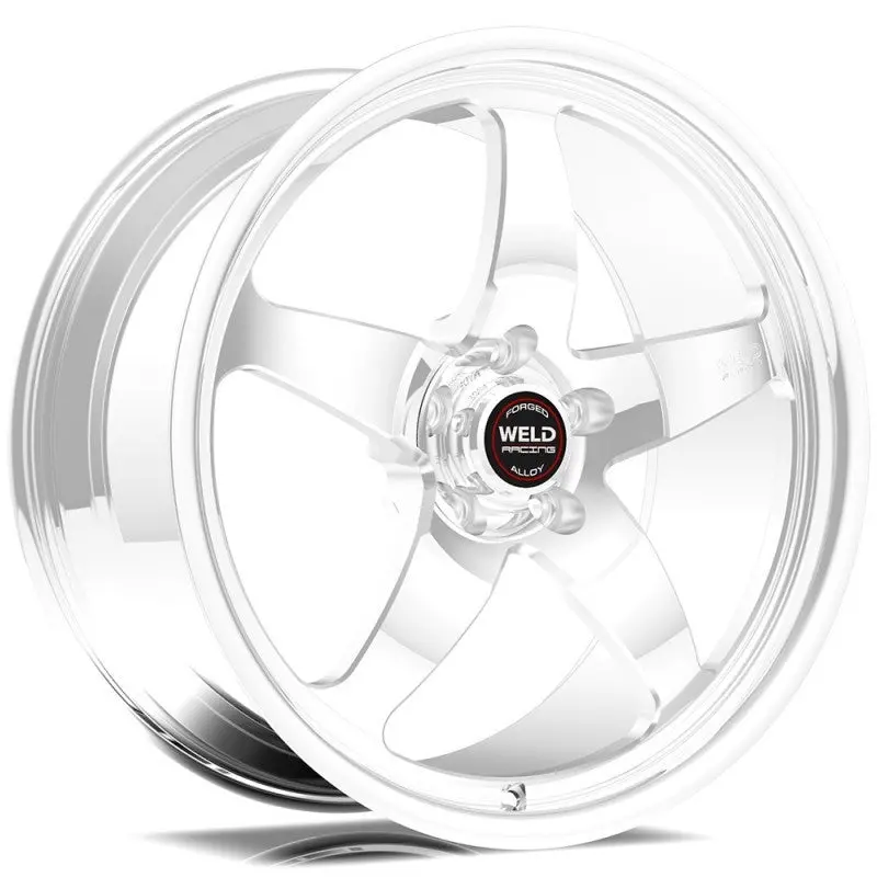 Weld S71 20X10.5 / 5X5 Bp / 7.7In. Bs(50Mm Offset) Polished Wheel (High Pad) - Non-Beadlock 1