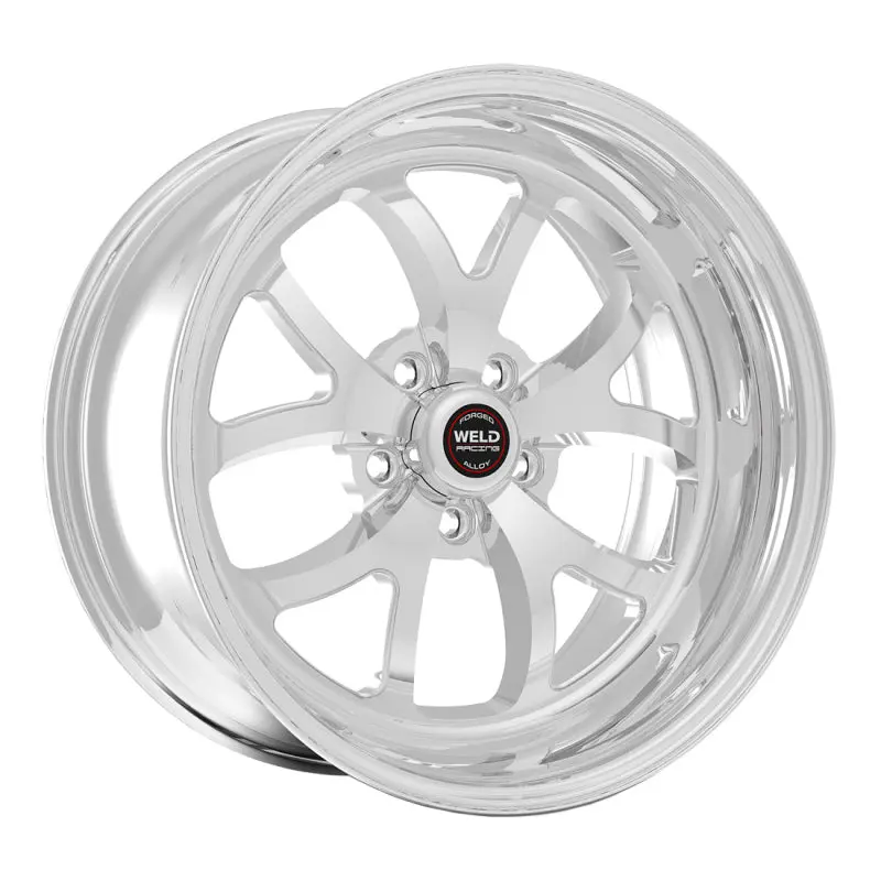 Weld S76 17X9 / 5X115 Bp/ 6.2In Backspace (High Pad) Polished Wheel - Non-Beadlock 1