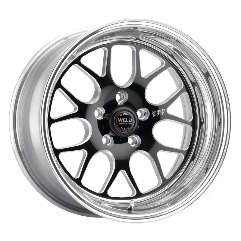 Weld S77 17X5 / 5X5.5 Bp / 1.6In Bs Black Wheel 3.540 Id (Low Pad) - Non-Beadlock 1