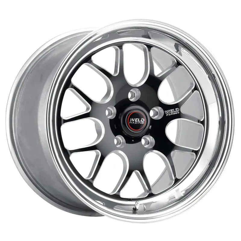 Weld S77 18X9.5 / 5X4.75 Bp / 5.2In. Bs Black Wheel (Low Pad) - Non-Beadlock 2