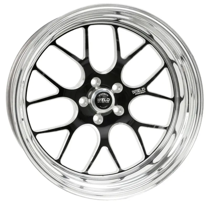 Weld S77 20X12 / 5X4.5 Bp / 4.3In. Bs Black Wheel (High Pad) - Non-Beadlock 1