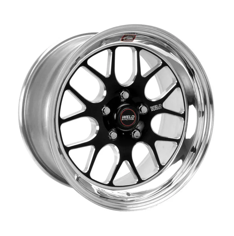 Weld S77 Hd 17X5 / 5X135mm Bp / 1.6In. Bs Black Wheel (Hd Low Pad) - Non-Beadlock 1