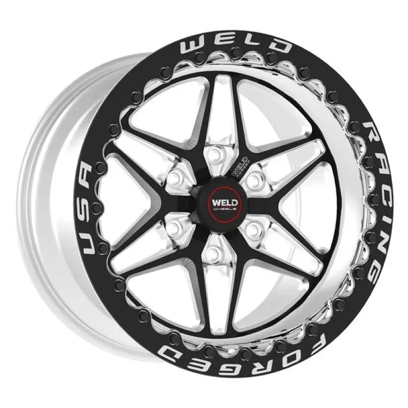 Weld S81 17X10 / 5X4.5 Bp / 8.0In. Bs (64Mm Offset) Black Wheel 3.18 Id (Low Pad) 1
