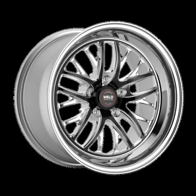 Weld S82 18X5 / 5X115 Bp / 2.1In Bs Black Wheel (High Pad) - Non-Beadlock 1