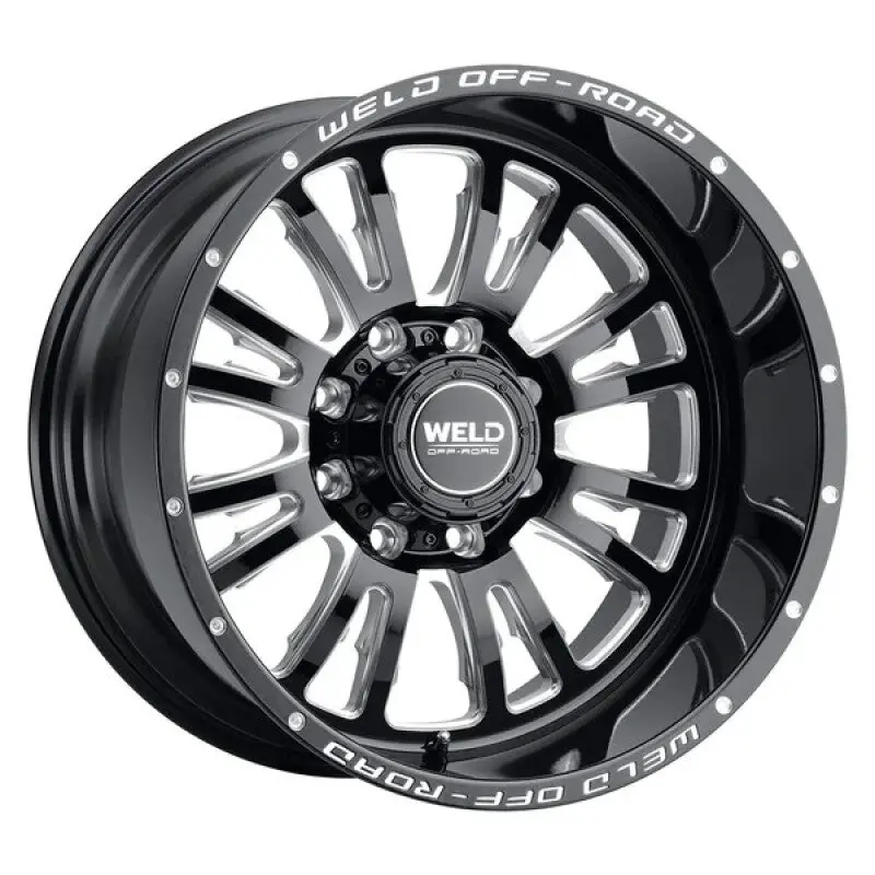 Weld Slingblade 20X10 8X170 Et-18 Bs4.75 Gloss Blk Mil 125.1 Wheel 1