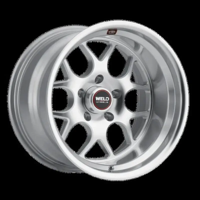 Weld Solana 20X8 / 5X127 Bp / Et0 / 78.1Mm Bore - Gloss Silver Machined Wheel 1