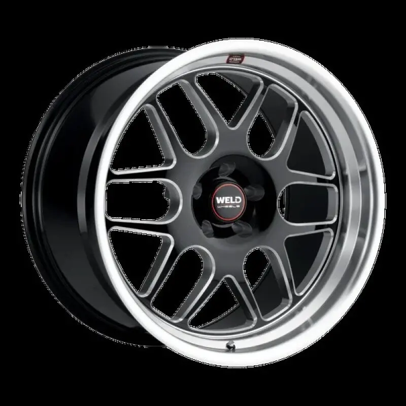 Weld Solana 22X8.5 / 5X139.7 Bp / Et6 / 87.1Mm Bore - Gloss Black Mil Dia Wheel 1
