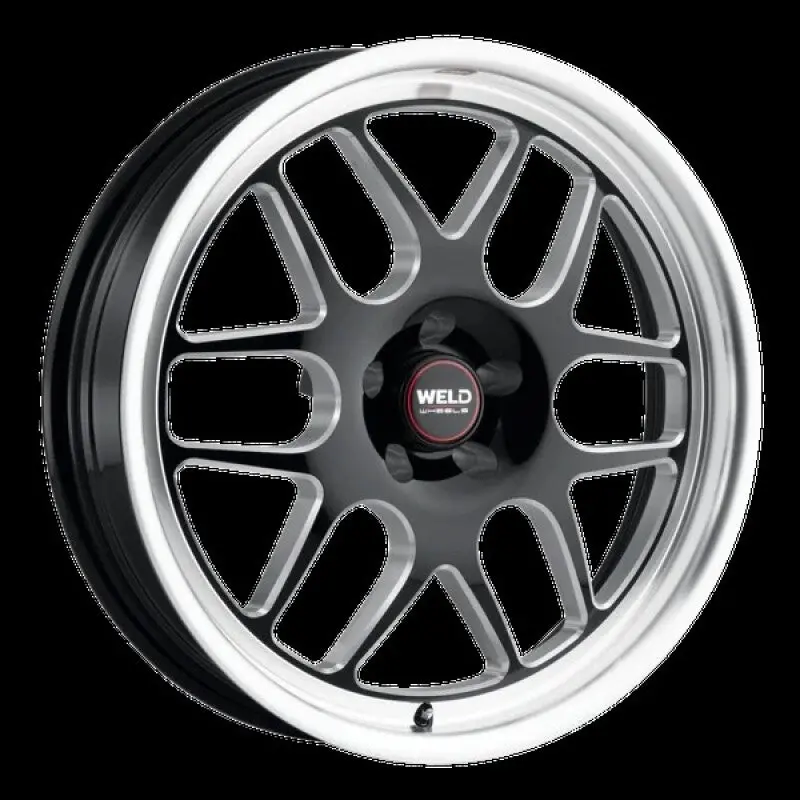 Weld Solana Drag 17X7 / 6X139.7 Bp / Et0 / 106.1Mm Bore - Gloss Black Mil Dia Wheel 1