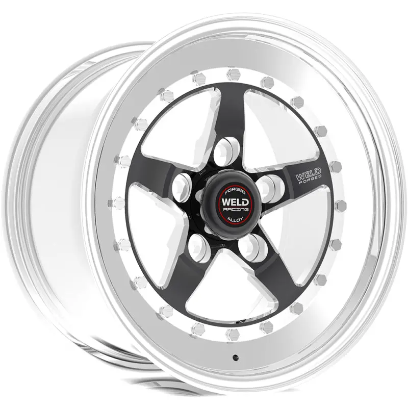 Weld Weldstar 15X9 / 5X4.5 Bp / 4.5In. Bs Black Wheel - Non-Beadlock 2