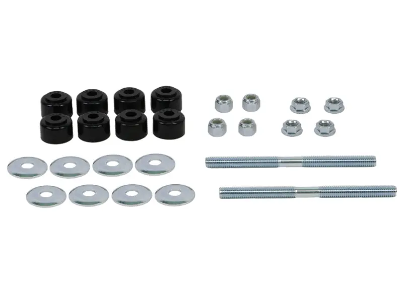 Whiteline Plus Universal Sway Bar Link Threaded Rod W/ Poly Bushes 140Mm 1