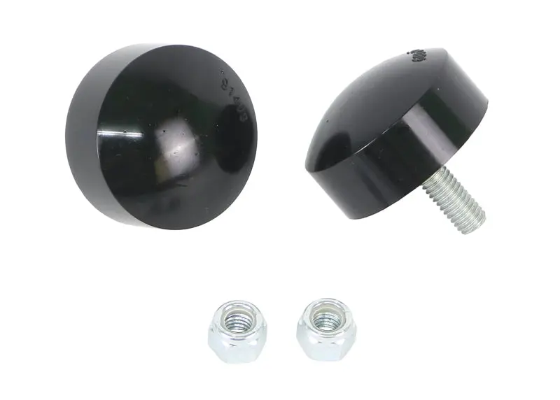 Whiteline Universal Bump Stop Disk (Pair) - H:1In Dia: 2In 2