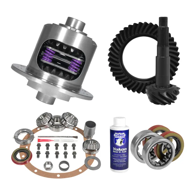Yukon Gear 70-72 Chevrolet Monte Carlo Limited Slip & Re-Gear Kit - 8.2In 25 Spline 4.11 Ratio 1