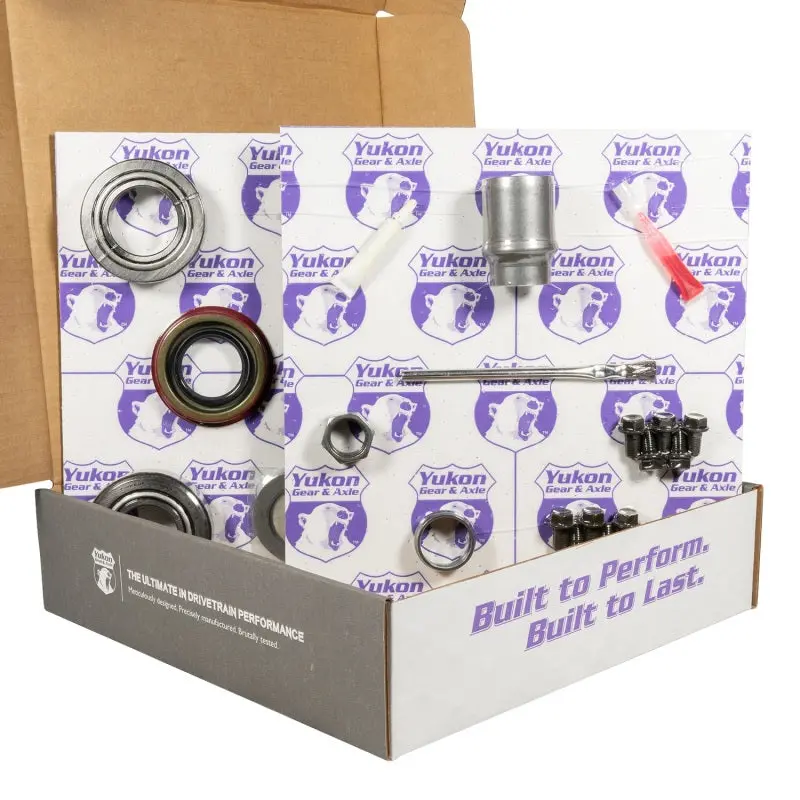 Yukon Gear 8.2In Gm 3.08 Rear Ring & Pinion Install Kit 2.25In Od Axle Bearings And Seals 1