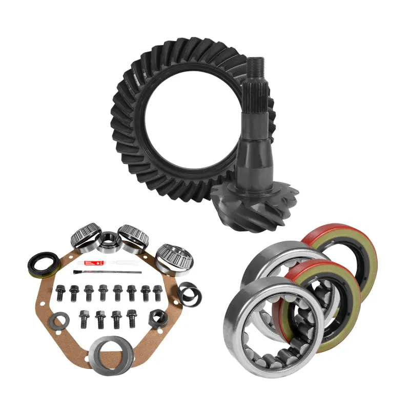 Yukon Gear 9.25In Chy 3.91 Rear Ring & Pinion Install Kit 1.62In Id Axle Bearings And Seal 1