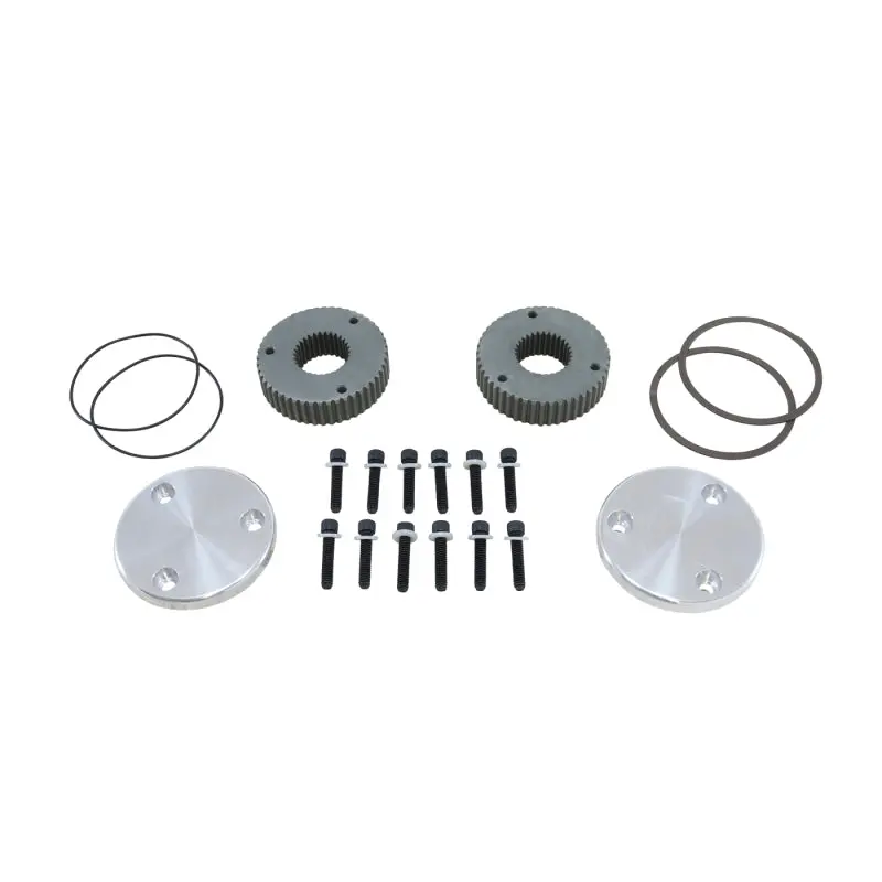 Yukon Gear Hardcore Drive Flange Kit For Dana 44 / 30 Spline Outer Stubs. Non-Engraved Caps 1