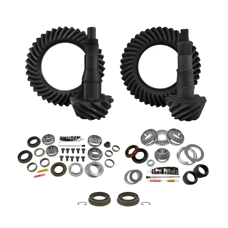 Yukon Gear & Install Kit Package For 00-10 Ford F150 9.75In Front & Rear 3.73 Ratio 1