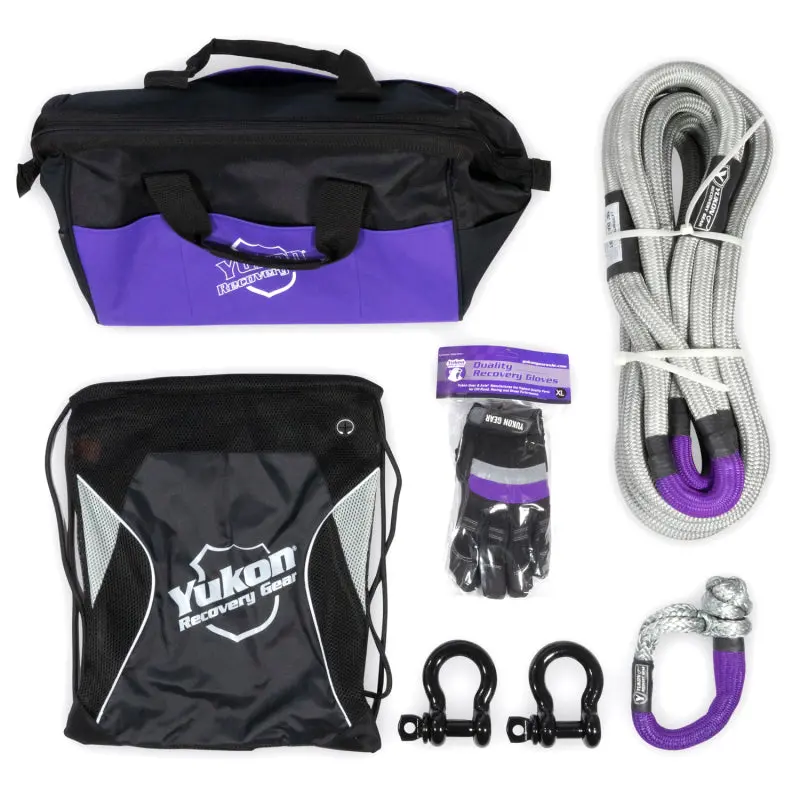 Yukon Gear Recovery Gear Kit W/7/8In Kinetic Rope 1