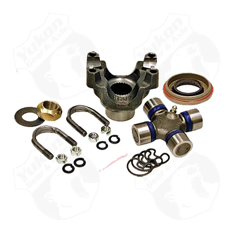 Yukon Gear Replacement Trail Repair Kit For Dana 60 W/ 1350 Size U/Joint And U-Bolts 1