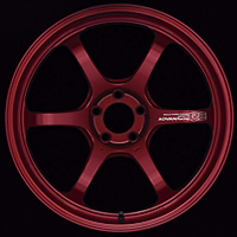 Advan R6 Forged Racing Wheel – 20X10", +45Mm Offset, 5X114.3, Candy Red Finish 1