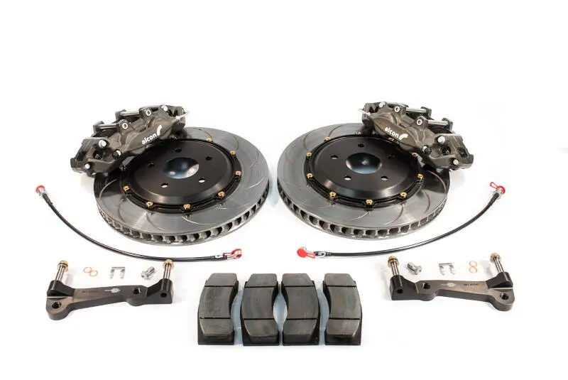 Alcon Anodized Race Brake Kit For Chevrolet Corvette C5 – 6-Piston Front / 4-Piston Rear, 355×32Mm Rotors 1