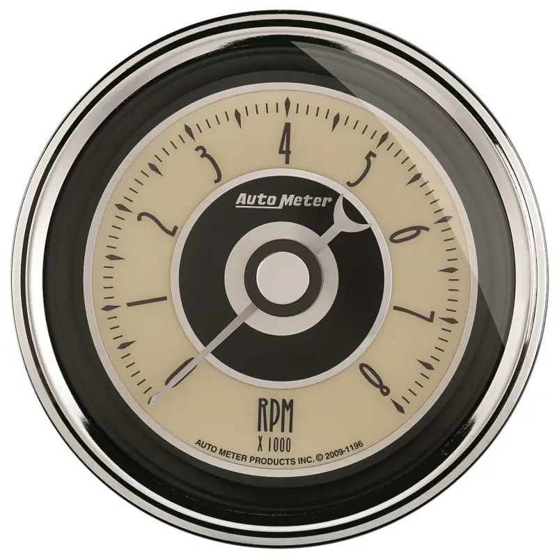 Autometer Cruiser Analog In-Dash Tachometer – 3-3/8" Dial, 0–8000 Rpm Range 1