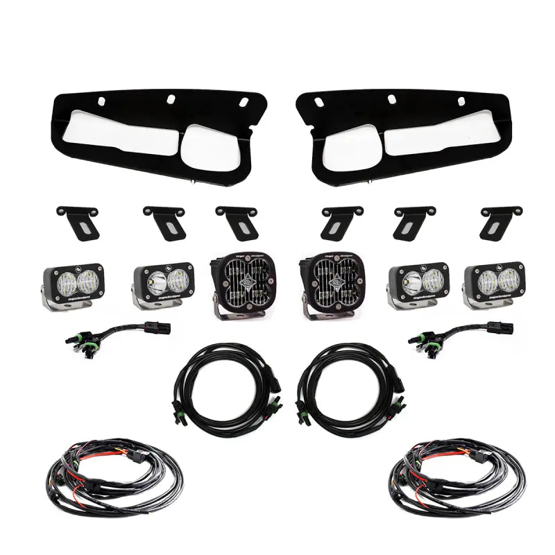 Baja Designs Sae-Compliant Fog Light Pocket Kit For 2021+ Ford Bronco 1