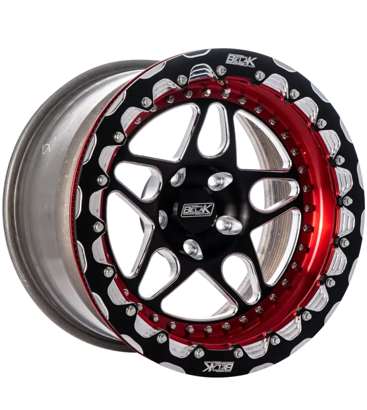 Belak Double Beadlock Wheel – 13×11″, 5×100 Bolt Pattern, 5″ Backspace, Series 3 Design 1