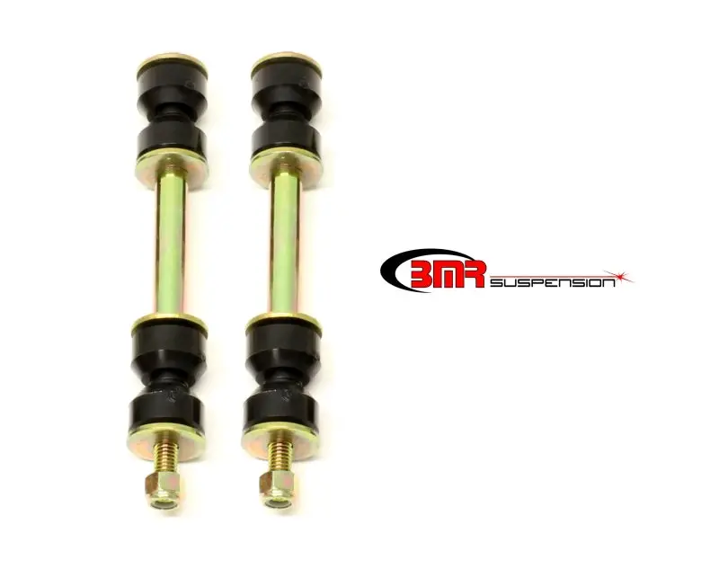 Bmr Front Sway Bar End Link Kit – Compatible With 1970–1981 F-Body (Camaro/Firebird), 2.875" Bar, Black Coating 1
