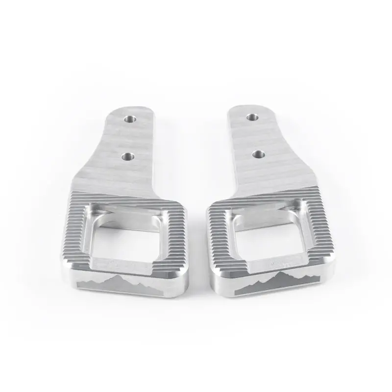 Borne Off-Road Billet Aluminum Tow Hooks – Natural Finish For 2017+ Ford Raptor & 2009+ F-150 1