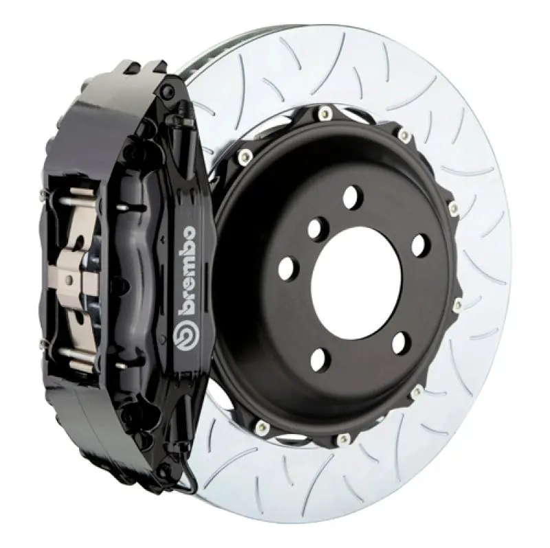 Brembo 05-08 997.1 C2 (Excl Pccb) Fr Gt Bbk 4Pis Cast 2Pc 355X32 2Pc Rotor Slotted Type3-Black 1